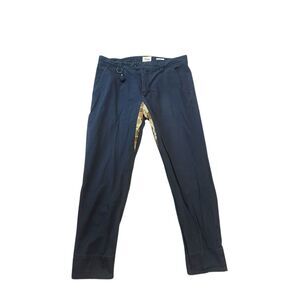 Nice KOTO Chino Pants Mens Navy Blue Slim fit  slim size 34 Pants Great conditio